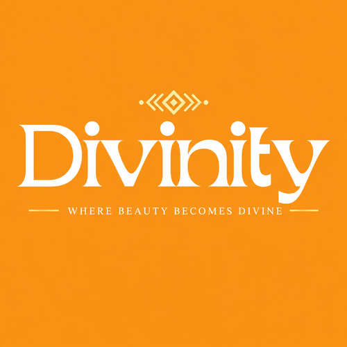 Divinity Logo - White on Orange